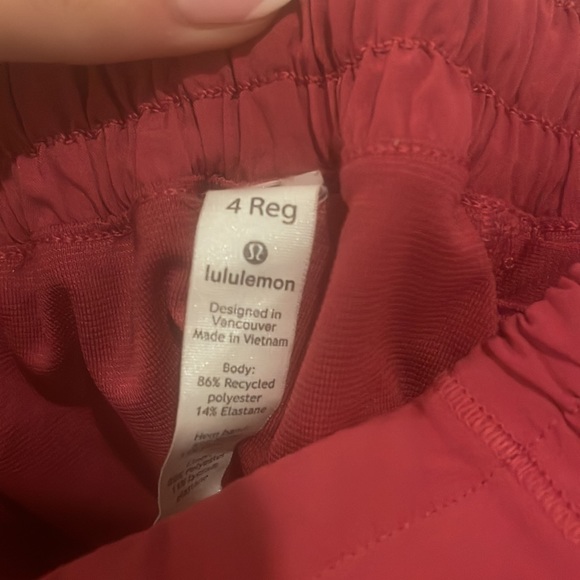 RASPBERRY LULULEMON 2.5 LR HOTTY HOTS - Picture 3 of 3